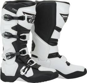 364-70409 Fly Racing Inch Fr5 Boots Motocross Mx Offroad Atv White/black Mens U.s. 9