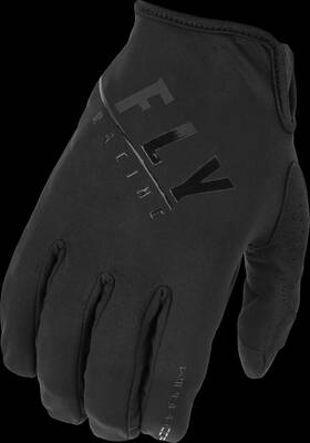 371-14109 Fly Racing Black Windproof Lite Gloves 9