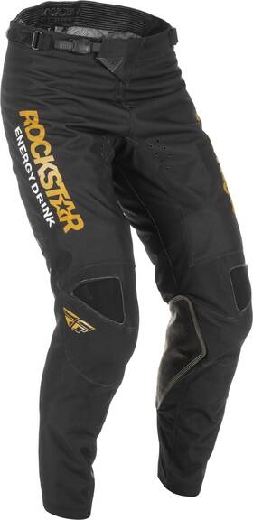 375-03336 Fly Racing Black/gold 2020 Kinetic Rockstar Pants 36