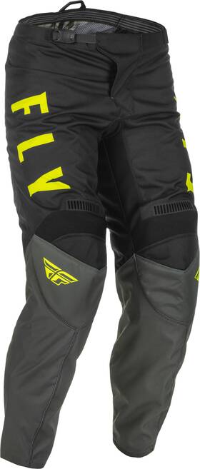 375-93232 Fly Racing Grey/black/hi Vis 2022 F-16 Pants 32