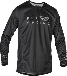 376-050s Fly Racing Radium Jersey Black/grey Small