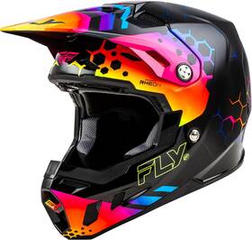 377-113x Fly Racing Evolution Dst Gloves Hi-vis/black Xl