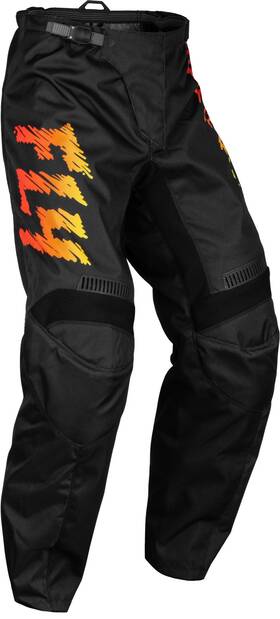 377-23126 Fly Racing Black/yellow/orange Youth F-16 Pants 2024 26