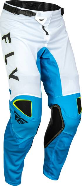 377-32432 Fly Racing Blue/white/hi Vis Kinetic Mesh Kore Pants 32