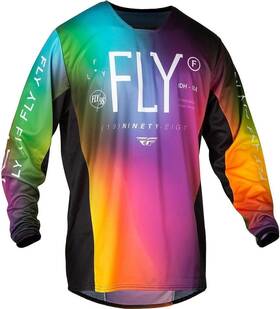 377-527yxl Fly Racing Youth Kinetic Prodigy Jersey Fuchsia/electric Blue X-large