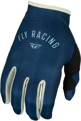 377-612x Fly Racing Xl Womens Lite Gloves 2024 Navy/ivory