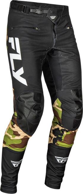 378-06038 Fly Racing Black/camo Rayce Bicycle Pants 38