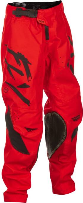 378-53722 Fly Racing Red/black Kinetic Stoke Youth Pants 22