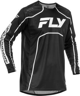 379-050yl Fly Racing Youth Rayce Bicycle Jersey Black/white Yl