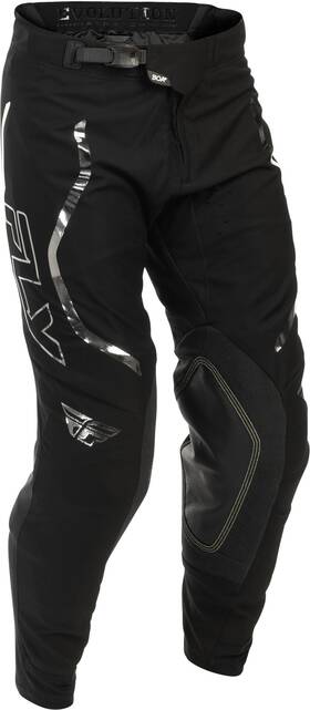 379-13428 Fly Racing Evolution Dst For Se Spark Pants Black/silver Sz 28