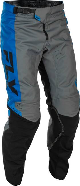 379-43138 Fly Racing Kinetic Pants Blue/grey/black Sz 38 - Durable And Comfortable