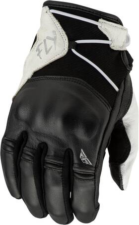 476-6125l Fly Racing Womens Venus Gloves Black/white Lg