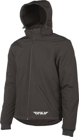 477-2009 Fly Racing #5814 3 Armored Tech Hoody Md Black