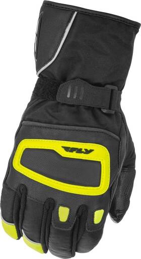 476-2065 Fly Racing #5884 0 Xplore Glove Black/hi-vis Xx-small