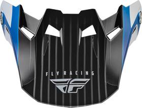 73-47104l Fly Racing Formula Fits Carbon Prime Visor Blue/white/blue Xl/2x