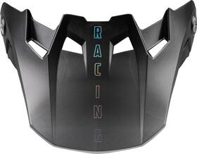 73-47112l Fly Racing Formula Fits Cc Driver Helmet Visor Black/charcoal/white Xl/2x