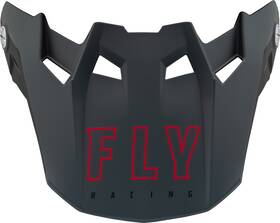 73-47131l Fly Racing Formula Fits Cc Centrum Visor Matte Grey/black Xl/2x For Motorcycle