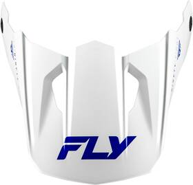 73-8722vx Fly Racing Kinetic Verdict Helmet Visor White/blue/grey Fits Xl/2x