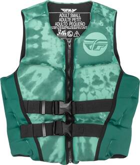 Wps221-30421s Fly Racing 221-30421s Wmns Neoprene Flotation Vest Dark Teal/light
