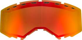 37-5456 Fly Snow Racing Red Mirror/brown 2019 Zone/focus Goggle Replacement Vented Lens
