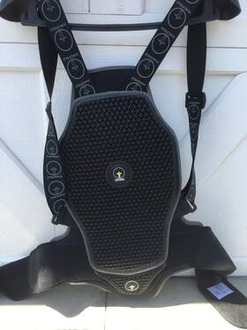 Ff1006 Forcefield Body Armor Motorcycle Backplate - Medium 9.5/10 Black Ff1006 Forcefield Body Armor Motorcycle Backplate - Medium 9.5/10 Black
