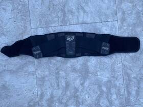 07005-001-042 Fox Vintage Early 2000s Racing Turbo Kidney Belt - Black Moto-x