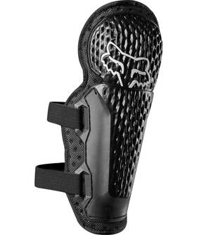 25199-001-os Fox Youth Titan Sport Knee Guard Ce Black One Size