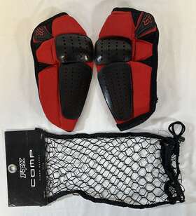 08009-017-006 Fox 884065239663 Racing Comp Elbow Guards Black/red Extra Large New