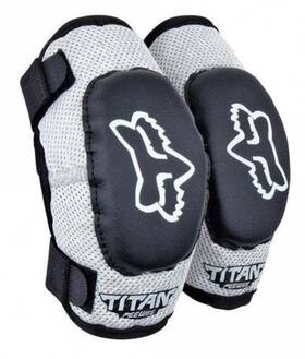 P-20032 Fox Kids Mx Armour - 4-7 Years Titan Elbow Guards Grey/black