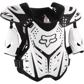 06044-008-004 Fox Racing White Sz M Raceframe Roost Deflector Motorcycle Protection