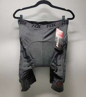 07488-028-m Fox Racing Titan Motocross Race Shorts Mens Charcoal Offroad Motox Padded Hips L 07488-028-m Fox Racing Titan Motocross Race Shorts Mens Charcoal Offroad Motox Padded Hips L