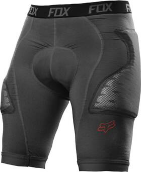 07488-028-xl Fox Racing Titan Race Mens Baselayer Protective Shorts Black Xl