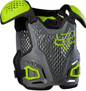 24017-330 Fox Racing 100 New R3 Roost Chest Guard Protector Deflector Adult