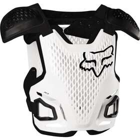24811-008-os Fox Racing White/black R3 Youth Roost Deflector