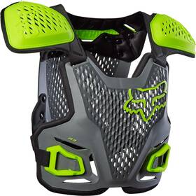 24811-330-os Fox Racing Youth R3 Chest Guard Dark Shadow One Size