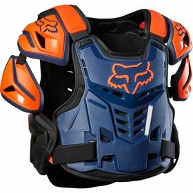 24814-425-s Fox Racing 24814-425-s/m Raptor Ce Navy Orange Chest Protector Size Small-medium