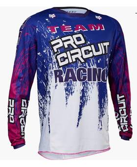 30853-059 Fox Racing Mens Pro Circuit 180 Motocross Jersey