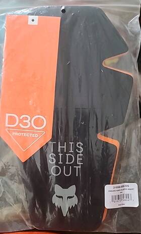 31956-008-os Fox Racing Youth Enduro Knee Sleeve Inserts-2 Orange Universal D30