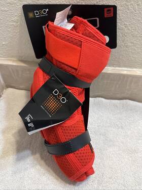 Fox Racing 884065658396 Launch Pro D3o Elbow Guards - Red Mtb Mountain Bike-size Large