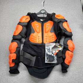 Fx-10050-016-2x Fox Racing Titan Sport Jacket Black/orange Xxl Ce Armor Motocross Mx Atv Mtb