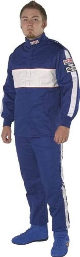 G-force Racing Gear Gfr4385xlgbu G-force 4385lrgbk Gf 505 Triple Layer Jacket