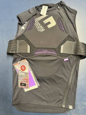 G-form 847631095957 Spike Mx Sleeveless Chest And Back Protective Shirt Black Motor Bike M G-form 847631095957 Spike Mx Sleeveless Chest And Back Protective Shirt Black Motor Bike M