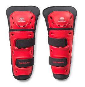 3gg210043303 Gasgas Red/black Knee Protectors Impact Absorbing Guards - Men S M