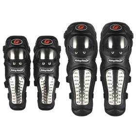 Ges 762360771760 Knee Pads Motorcycle 4pcs Adults Alloy Steel Atv Motocross Elbow