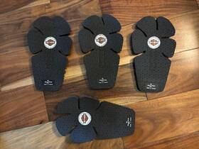 9164 Harley-davidson Dual Layer Armourflex Body Armor Pads - Set Of 4
