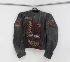 97083-06 Harley-davidson Womens Large Inch No Cages Leather Jacket -