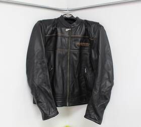 97105-08vm Harley-davidson Mens Large 105th Anniversary Leather Jacket -