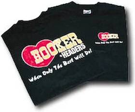 Hooker Headers 10235hkr 10235 Black T-shirt