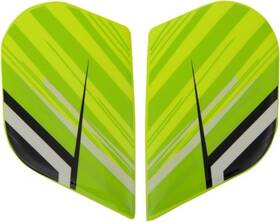 0133-1021 Icon Side Plate Kit For Airframe Helmet - Overlord Hi Viz Motorcycle Atv/utv