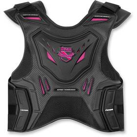 2701-05 Icon Stryker Womens Field Armor Vest Pink/black Free Ship Pick Size